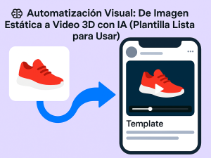 🧠 Automatización Visual: De Imagen Estática a Video 3D con IA