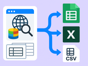 📊 Automatización Inteligente de Web Scraping + CSV + Google Sheets + Excel
