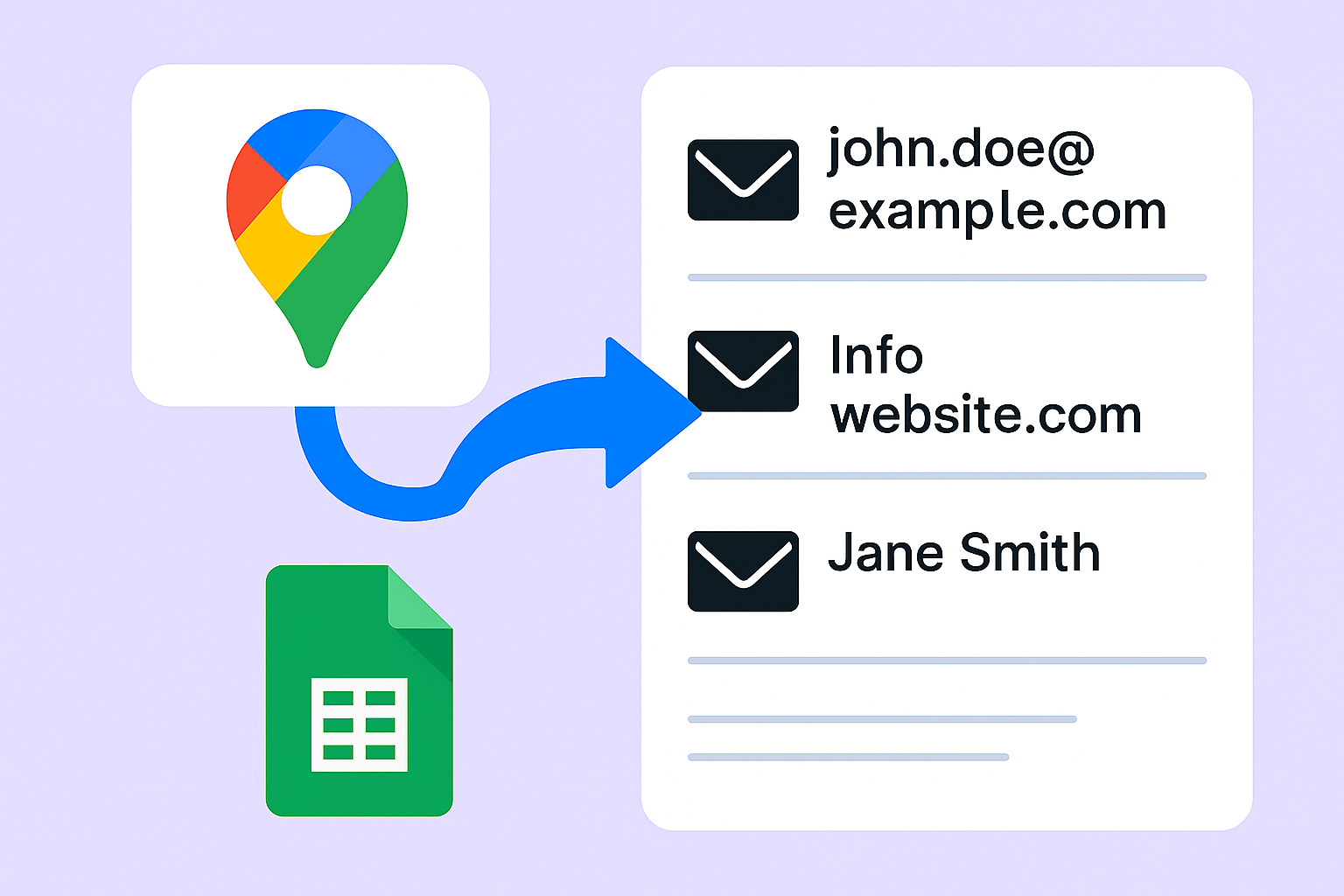 Email Scraper Automático desde Google Maps