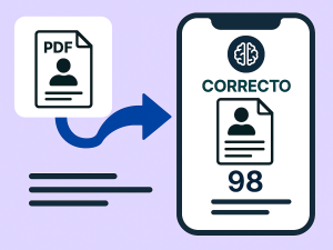 📂 Sistema Automatizado para Filtrar y Calificar Currículums con IA