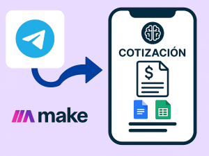 Sistema Automatizado de Cotizaciones por Voz con IA (Telegram + Make + Google Workspace)