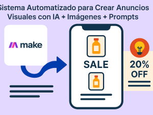 🎨 Sistema Automatizado para Crear Anuncios Visuales con IA + Imágenes + Prompts