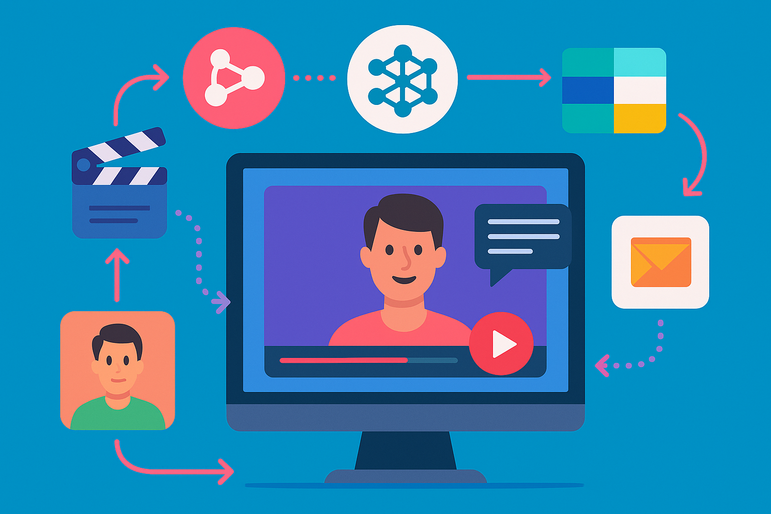 Sistema de Ventas con IA: Videos de Difusión Personalizados a Gran Escala